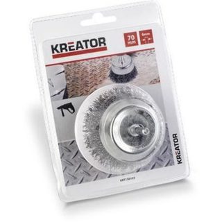 Brosse soucoupe acier ondulé Kreator