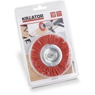 Brosse en nylon universelle - KREATOR - KRT150112 - Pour ponçage délicat