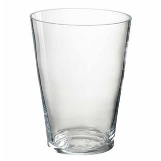 Bougeoir en Verre "Conish" 26cm Transparent