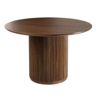 Table de Repas Design en Bois "Vincent" 120cm Marron