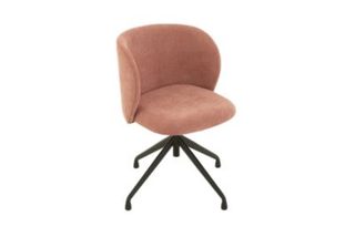 Chaise pivotante réglable en hauteur en tissu - MIA