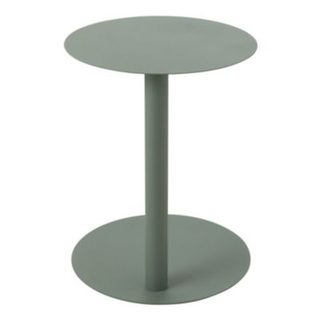 Table basse métal style bistrot (40x40x50 cm - Sauge)