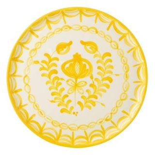 Assiette de Présentation en Céramique "Granada" 34cm Jaune