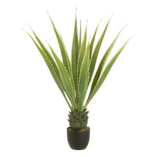 Plante Artificielle en Pot "Agave" 115cm Vert