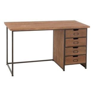 Bureau en Bois "Sia" 140cm Naturel