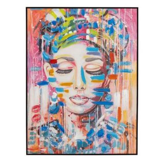 Tableau Déco "Bliss" 90x120cm Multicolore