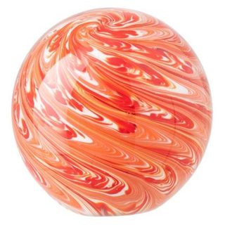 Presse-Papier Boule en Verre "Naranja" 12cm Orange