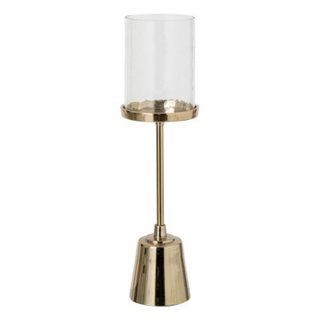 Bougeoir Design sur Pied "Dorine" 53cm Doré
