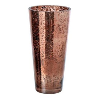 Photophore Design en Verre "Ember" 30cm Marron