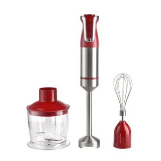 Ensemble Mixeur Plongeant 3 en 1 rouge Royalty Line RLESMS800-RED