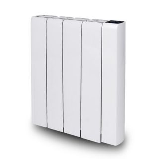 Radiateur à inertie céramique 1000W - Thermostat digital, timer 7 jours - Fixation murale - Warm Tech
