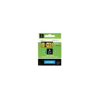 Dymo Schriftband 45808 Yellow Gelb Black Schwarz (S0720880)
