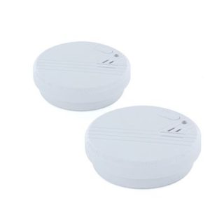 Lot de 2 détecteurs de fumée pile alcaline 1an - Chacon