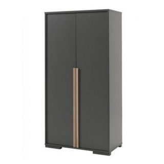 Vipack LONDON Armoire 2 portes Anthracite