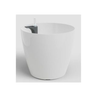 Cache-pot auto-arrosant ARTEVASI San Remo blanc 30 cm 14,5 L