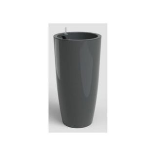 Pot jardiniere ARTEVASI Santorini autoreglable anthracite 40 x 78 cm 72 L