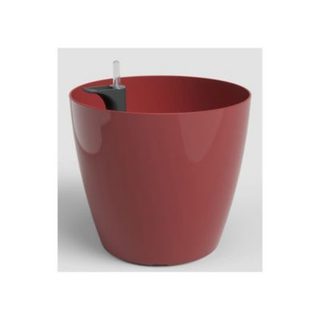 Pot autowatering Artevasi San Remo 36 cm Rouge fonce en plastique UV