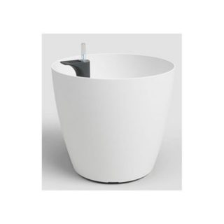 Pot de fleur ARTEVASI San Remo SWS 42 MA blanc mat avec arrosage auto