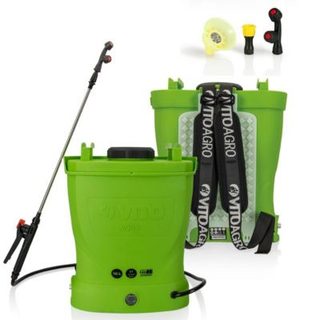 Pulvérisateur de Jardin 16L à Batterie VITO - Pulvérisateur Electrique 6 bars - Buses, Chargeur et Lance Télescopique Inclus