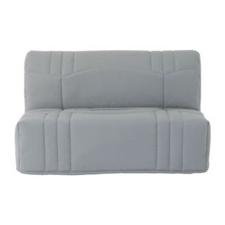 Banquette BZ DREAM - Tissu 100% Coton gris clair - Couchage 140x190 cm