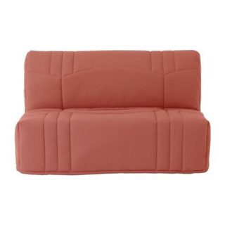 Banquette 2 places BZ DREAM - Tissu 100% Coton terracotta - Couchage 140x190 cm - L145 x P100 x H90 cm