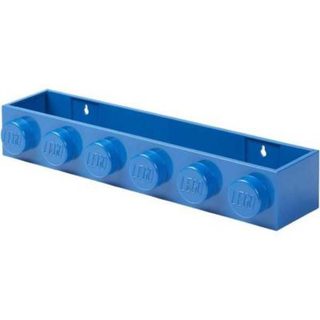 Etagère Lego à poser ou fixer 6 tenons LEGO - Bleu