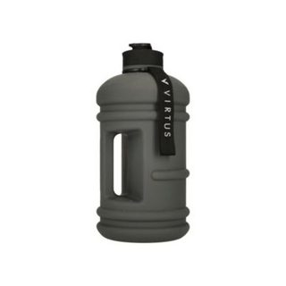 Gourde sport VIRTUS Aubrey 1900 ml grise sans BPA avec bouchon flip top