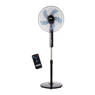 Maximum ventilateur sur pied noir 55 W oscillant 3 vitesses