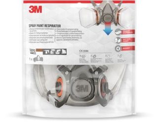 3M Masque de protection à cartouche peinture et vernis A2P2