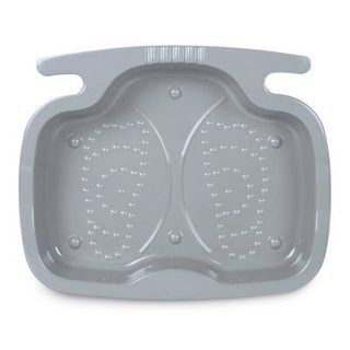 INTEX Pediluve - 56 x 46 x 9 cm - Bleu ou gris (couleur aléatoire)