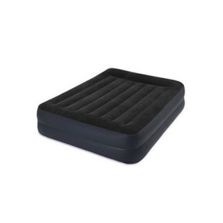 Matelas gonflable 2 places avec gonfleur integre 203 x 152 CM bleu