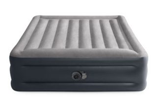 Matelas gonflable électrique 2 personnes Intex gris