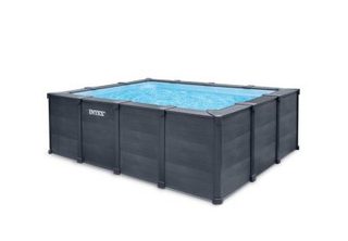 Intex Piscine tubulaire rectangulaire Prism Frame 4 x 2 x 1,22 m