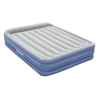 Bestway Matelas gonflable 2 personnes 203 x 152 x 46 cm avec pompe électrique intégrée coloris bleu