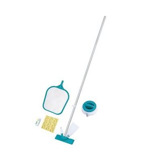 Bestway Kit accessoires piscine AquaClear™ avec aspirateur et bandelettes de test Bestway