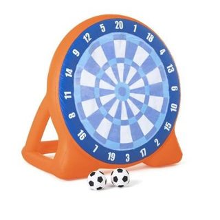 Jeu de fléchettes gonflable géant avec ballons - BESTWAY - All Star - Cible de football a scratch - Base lestée