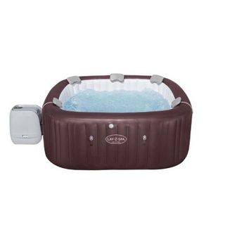 Spa Gonflable Bestway Lay Z Spa Maldives Hydrojet Pro Pour 5 7 personnes Carre 201x201x80 cm avec Lumieres LED