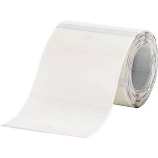 Étiquettes transparentes en film polyester 50 x 80 mm, rouleau de 95 pièces (transparent)