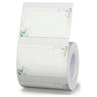 Rouleau 320 étiquettes 50 x 30 mm papier thermique pour NIIMBOT B21 B3S B1