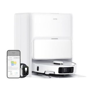 MOVA P50 Ultra - Robot Aspirateur Laveur avec Station - 19 000 Pa - Nettoyage des coins aux bords