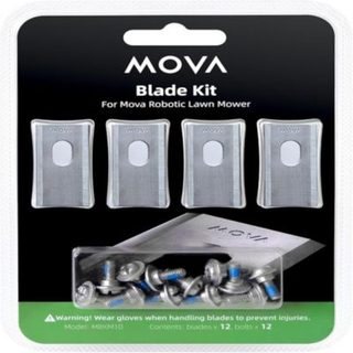 Kit lames pour robot tondeuse Mova - 4 pièces