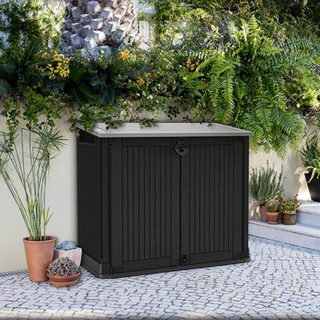 Coffre de jardin Keter 880L - multifonctions sans vérins - Noir