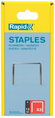 Agrafe Rapid n°53 12 mm vendue par 5000 pièces