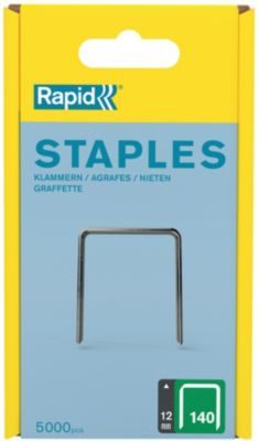 Agrafe Rapid n°140 12 mm vendue par 5000 pièces