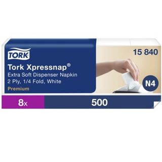Tork Xpressnap Serviette enchevêtrée extra-douce blanche pour distributeur N4