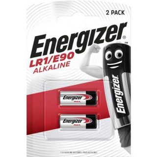 Piles LR1 (N) alcalines 1,5 V pack de 2, format LR01 E90
