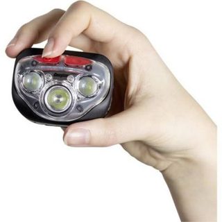 Lampe frontale Energizer Vision HD+ Focus LED à piles, 250 lm, portée 80 m, 50 h, gris