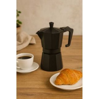 Cafetiere italienne PEZZETTI ITALEXPRESS 6 tasses noir aluminium