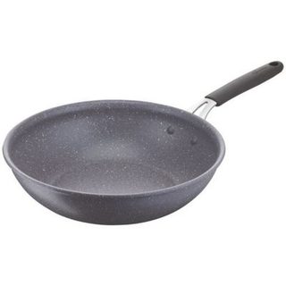 Poêle wok aluminium 28cm Lagostina 012163041828 tempra minéral