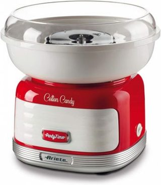 Machine à barbe à papa rouge 500 W, style rétro années 50